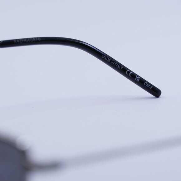 🕶️ New Saint Laurent SL303 JERRY 010 Sunglasses - Silver Frame, Grey Lenses - Picture 7 of 10